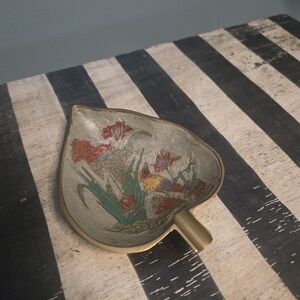 Vintage Brass Trinket Dish